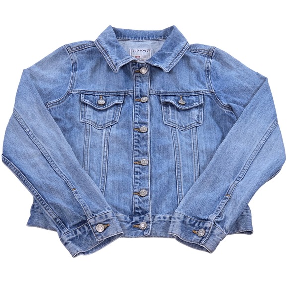 Old Navy Denim Jacket Women's Size S Light Wash Jean Jacket Classic Casual - Picture 1 of 7